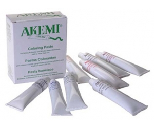 AKEMI BARWNIK - PASTA BARWIĄCA DO SZPACHLI POLIESTROWEJ 30G - biały